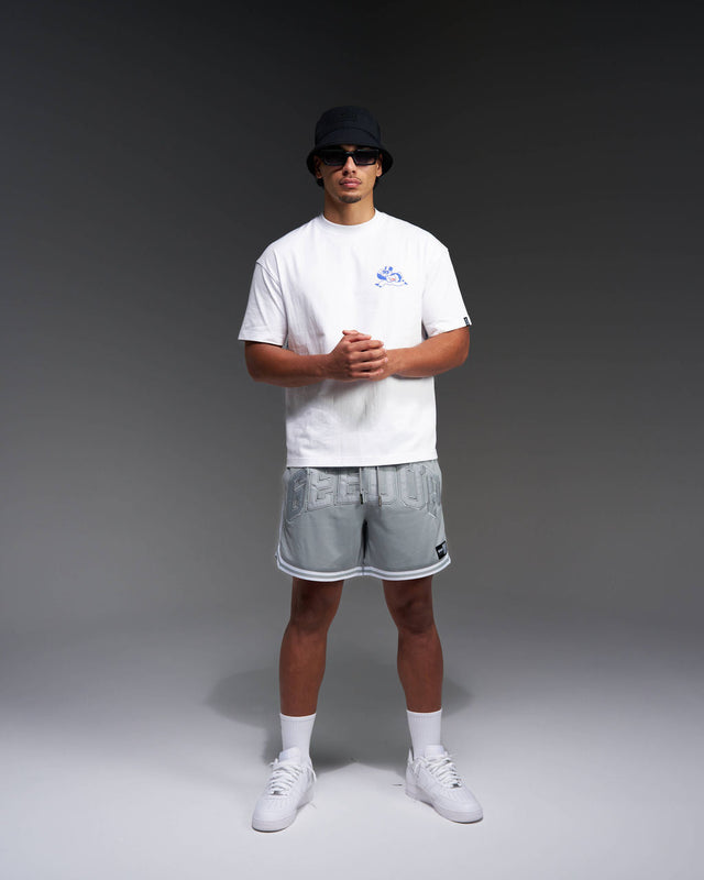 Team Logo B-Ball Short Grey