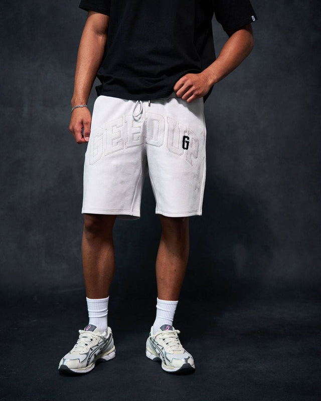 Team Logo Pique Short Grey