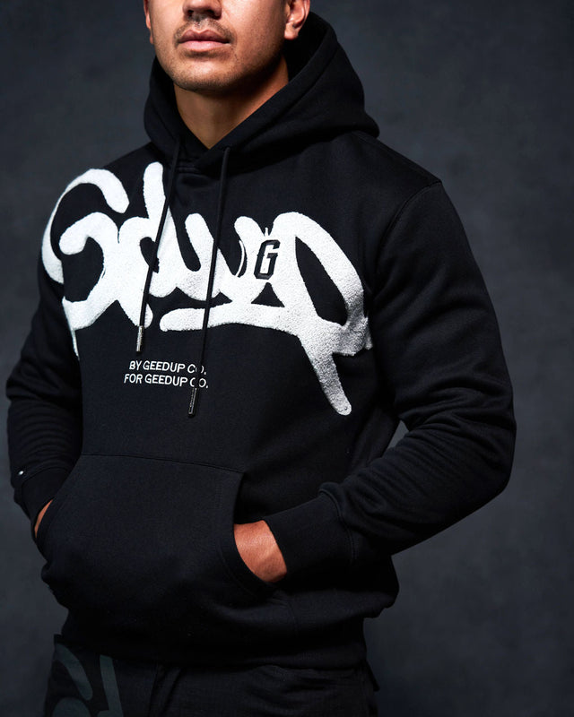 Handstyle G Hoodie Black/Light Grey