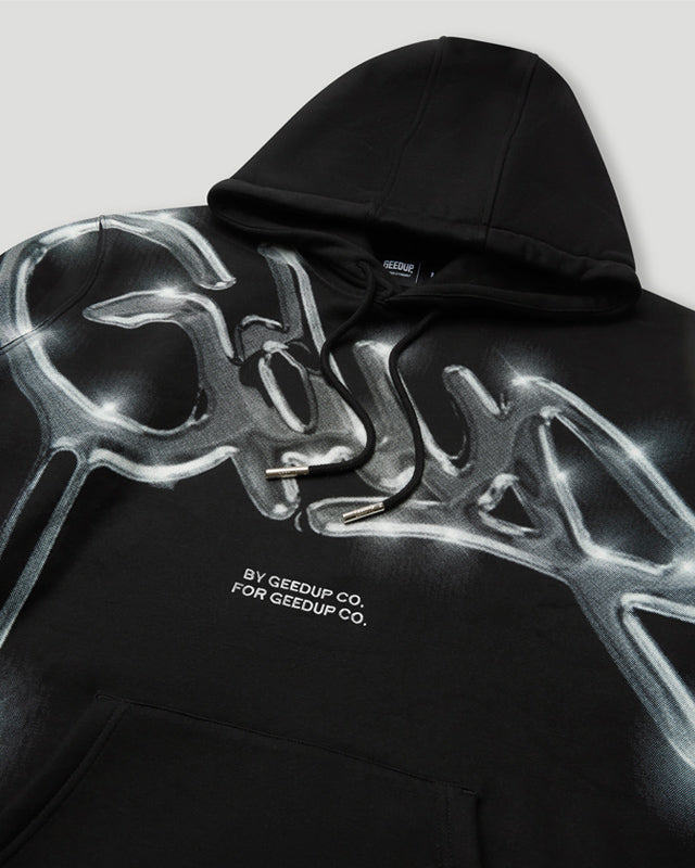 Handstyle Hoodie Black/Chrome