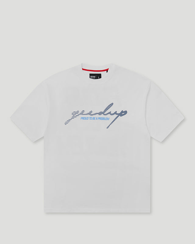 PTBAP Nascar T-Shirt White/Blue