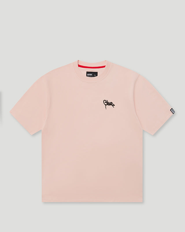 Handstyle EMB T-Shirt Pale Pink