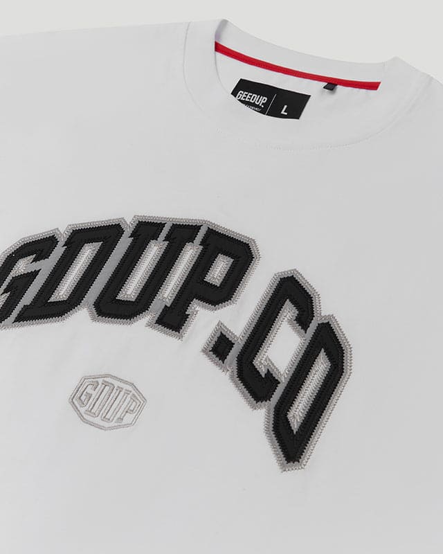 GDUP CO. T-Shirt White/Black