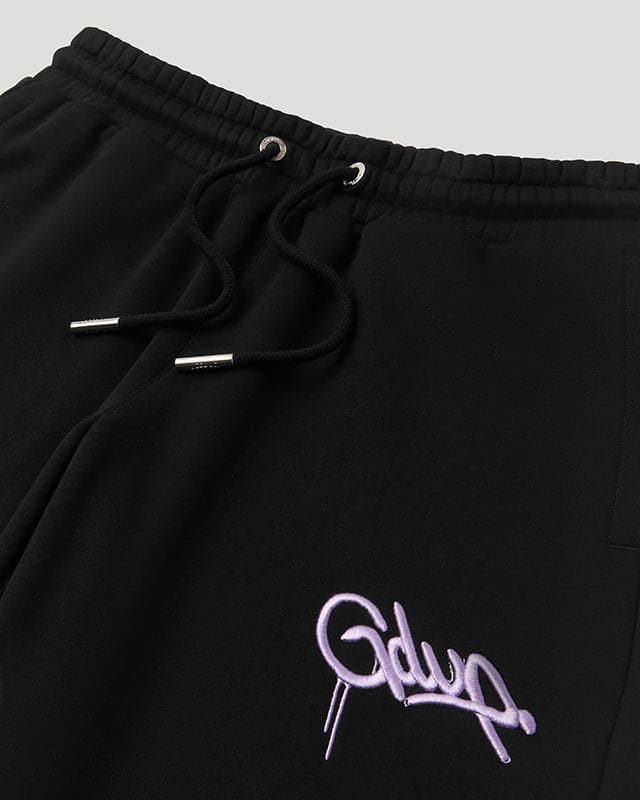 Handstyle EMB Shorts Black/Lavender