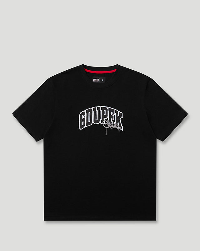 GDUPFK T-Shirt Black/Red