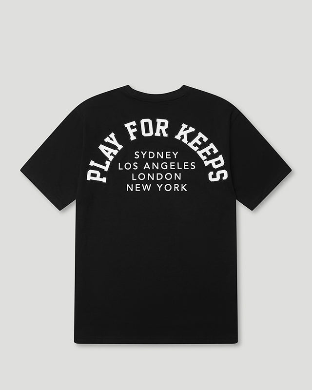 PFK Cities T-Shirt Black/White