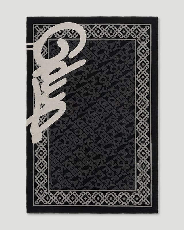 GDUP Rug Black/Grey - Medium