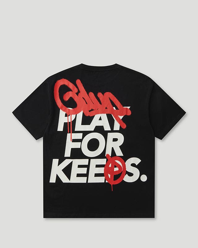Handstyle Spray T-Shirt Black/Red