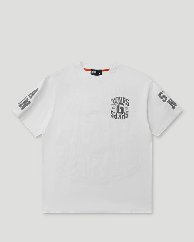 MVRS & SHKRS T-Shirt White/Grey