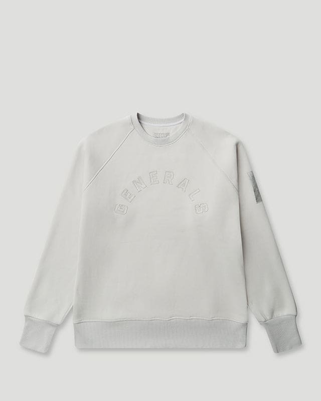 Generals Slim Fit Crewneck Nimbus Cloud
