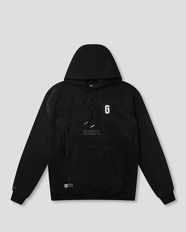 Handstyle/G Hoodie Black/Charcoal