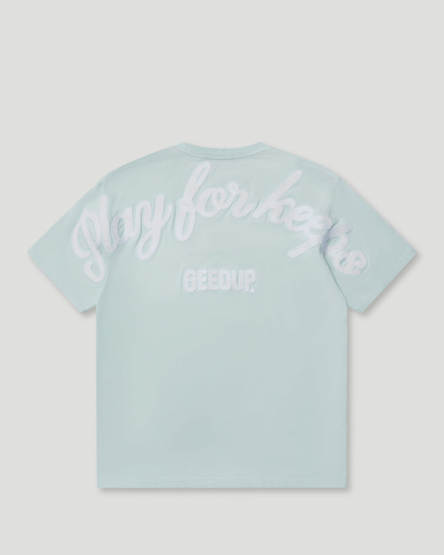 PFK Script T-Shirt Pale Blue