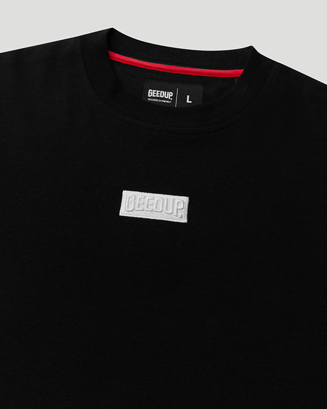 Core Logo Badge T-Shirt Black/White