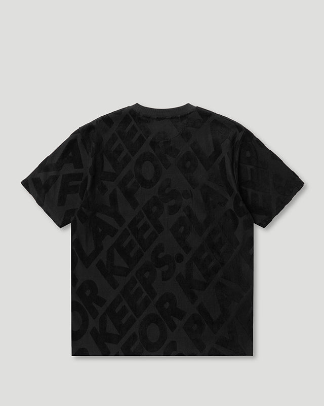 PFK Jacquard T-Shirt Black