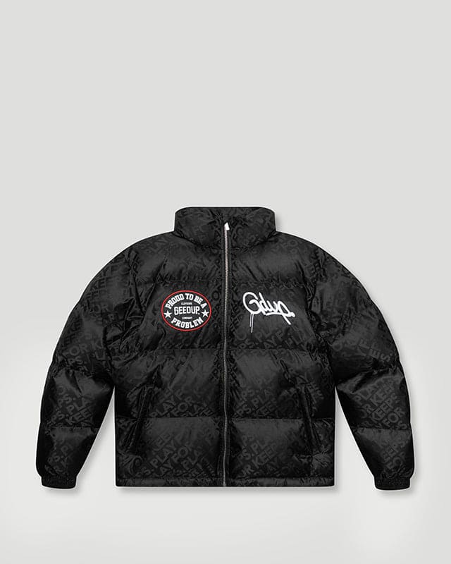 PTBAP Puffer Jacket Black/Red