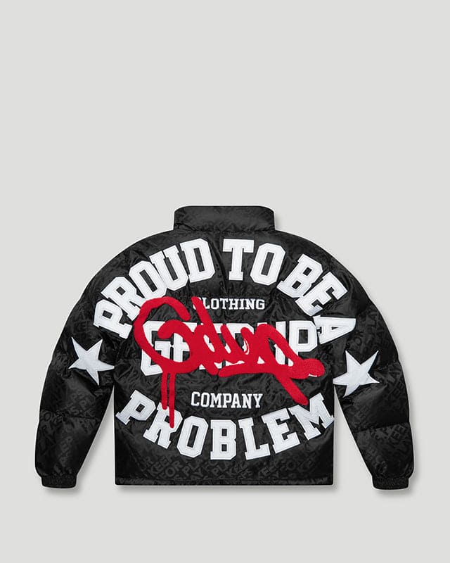 PTBAP Puffer Jacket Black/Red