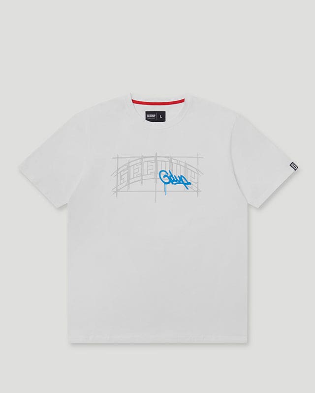 Team Logo Sketch T-Shirt White