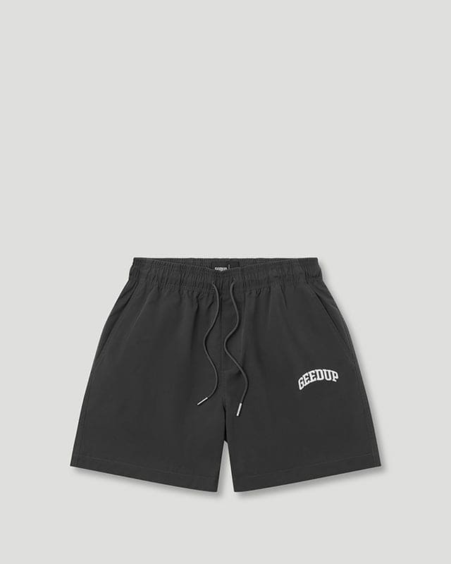 Micro Team Logo Shorts Grey