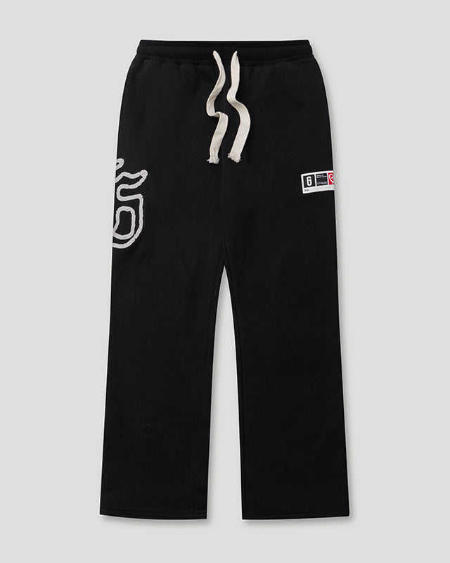 Old English Track Pants Black